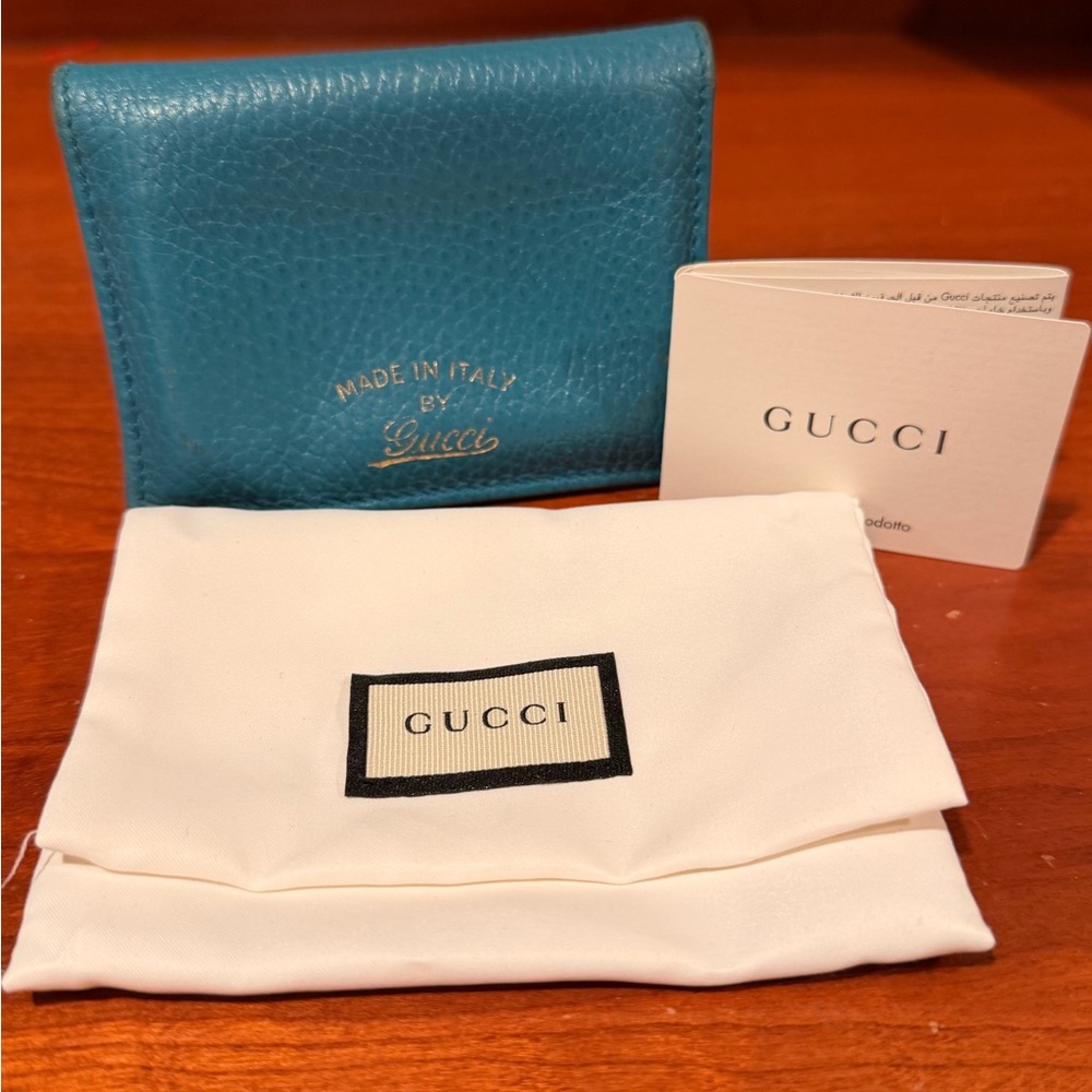 Gucci
Swing Train Pass Leather Card Holder
